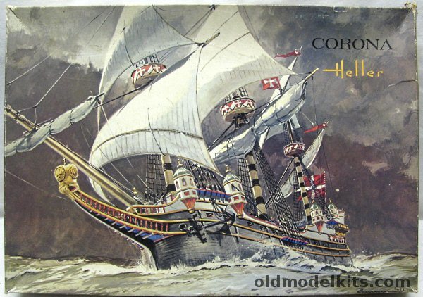 Heller 1/200 Corona Galleon Type 1450, L840 plastic model kit